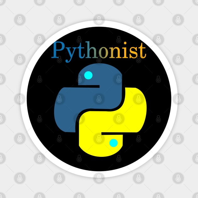 pythonist Magnet by Gynstyle